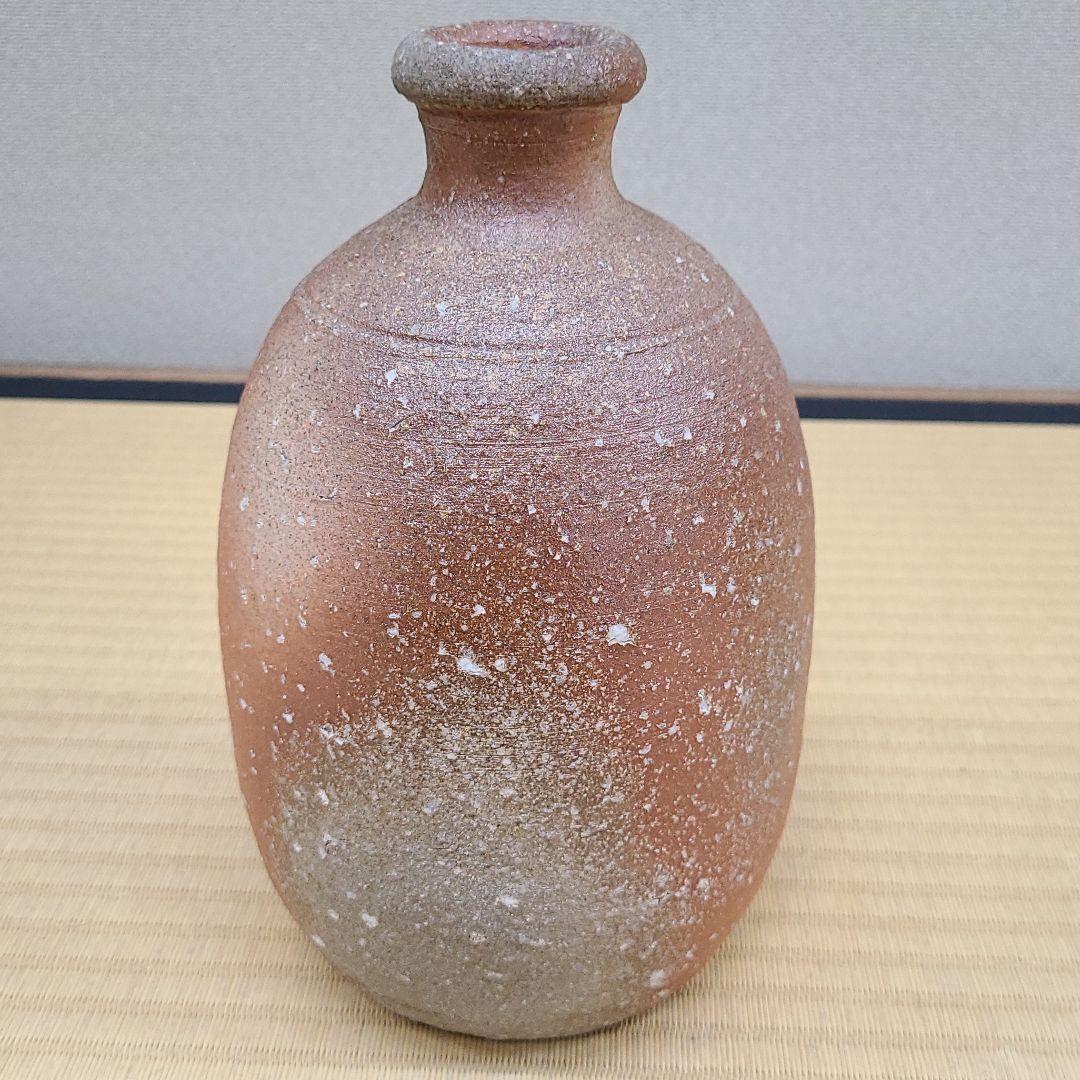 信楽焼 大谷司朗作 花入 高さ7.5寸（約23cm） 共箱なし 本物保証 信楽焼茶碗 大谷司朗造 共箱 : 茶道具商 越中屋 - 通販 - Yahoo