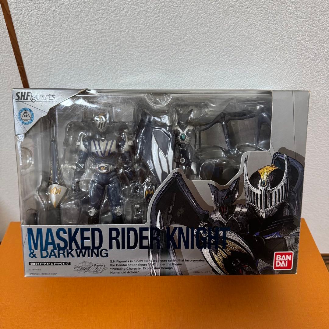 バンダイ S.H.Figuarts仮面ライダーナイト＆ダークウイングセット レビュー】S.H.Figuarts 仮面ライダーナイト＆ダークウイングセット