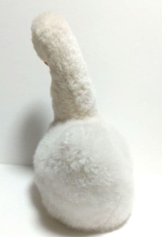 B.B.FAT　白鳥　アルパカウール100％　ハンドメイド　海外製　ぬいぐるみ