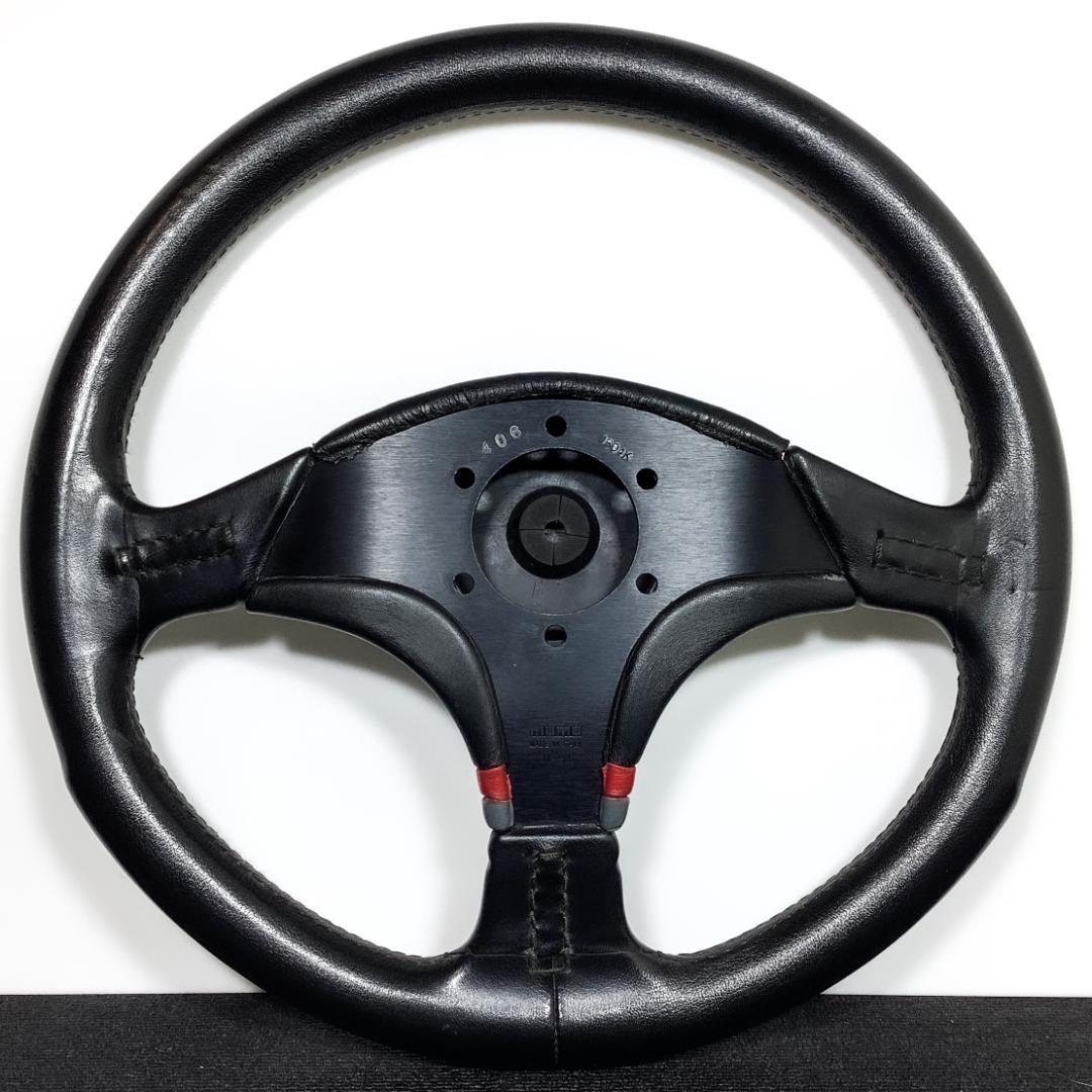 美品 希少 モモ パンサー 36.5φ 1992年製 当時物 ホーンボタン付き