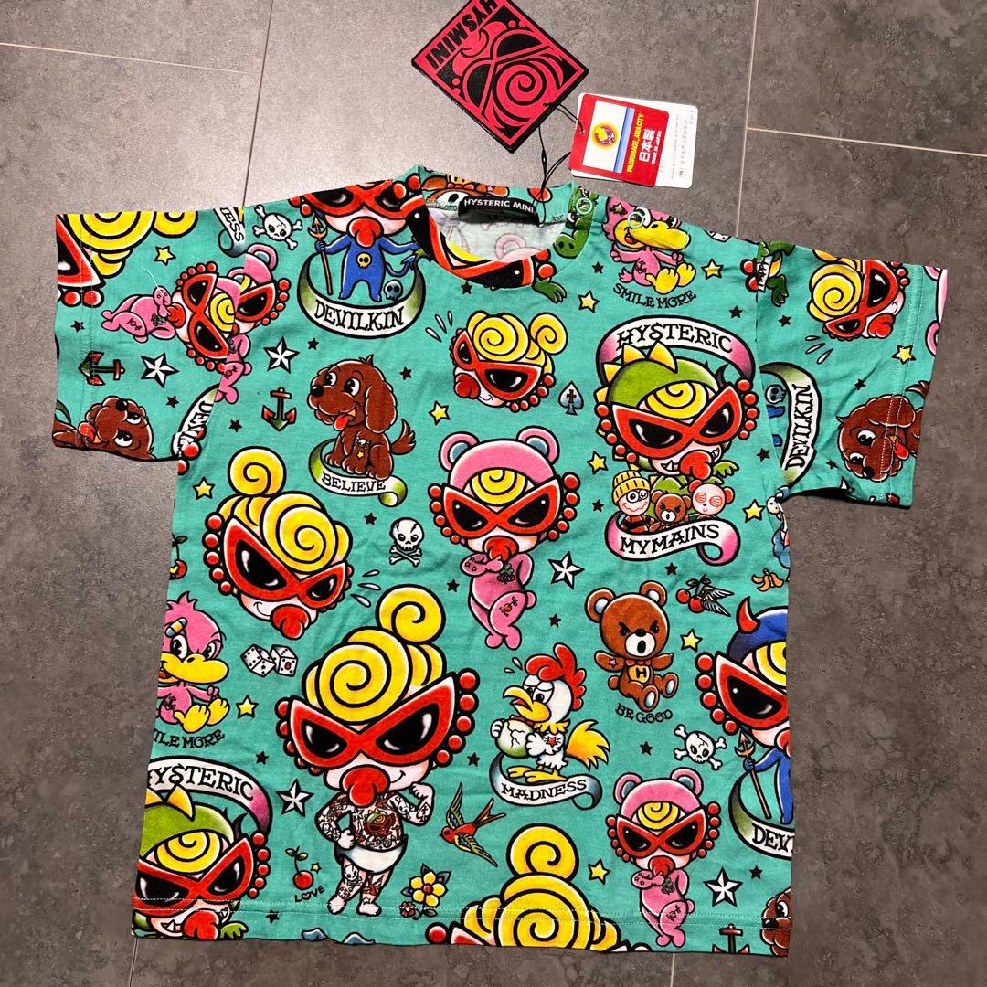 り*♡様 ヒスミニ タトゥティシャツ新品タグ付き ヒステリックミニタトゥー柄半袖Tシャツ ヒスミニ 総柄｜Yahoo!フリマ