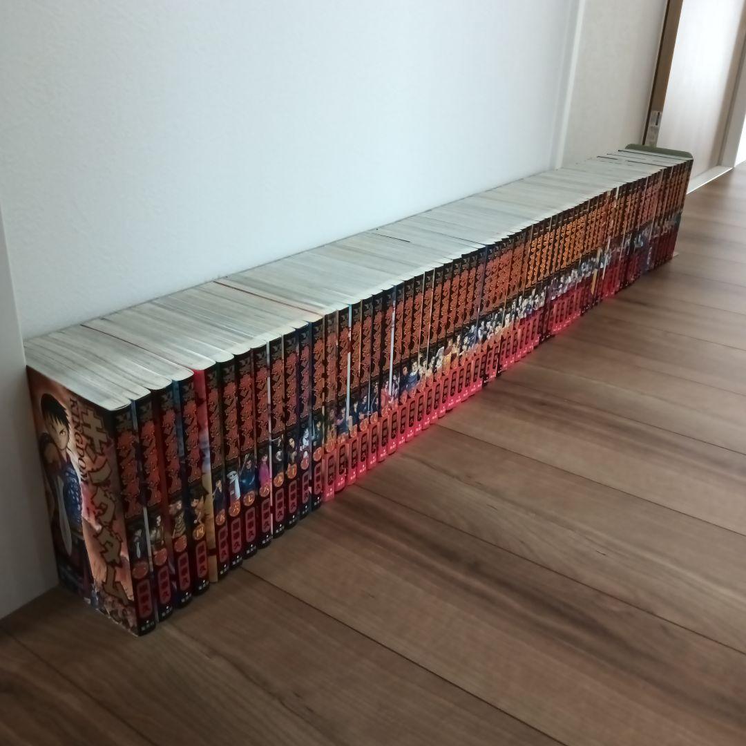 キングダム 1〜75巻　全巻セット！　覇道列記　ステッカー付き　帯付き多数 キングダム（1〜78巻＋英傑列紀、覇道列紀、戦国七雄人物録、伍