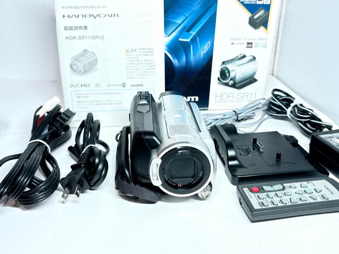 元箱付き 極上品 ソニー HDR-SR11 Sony HDR-SR11 (60 GB) AVC Camcorder for sale online | eBay