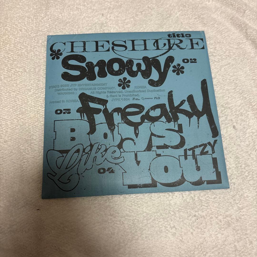 ITZY Cheshire special edition 2冊セット 開封済み - メルカリ