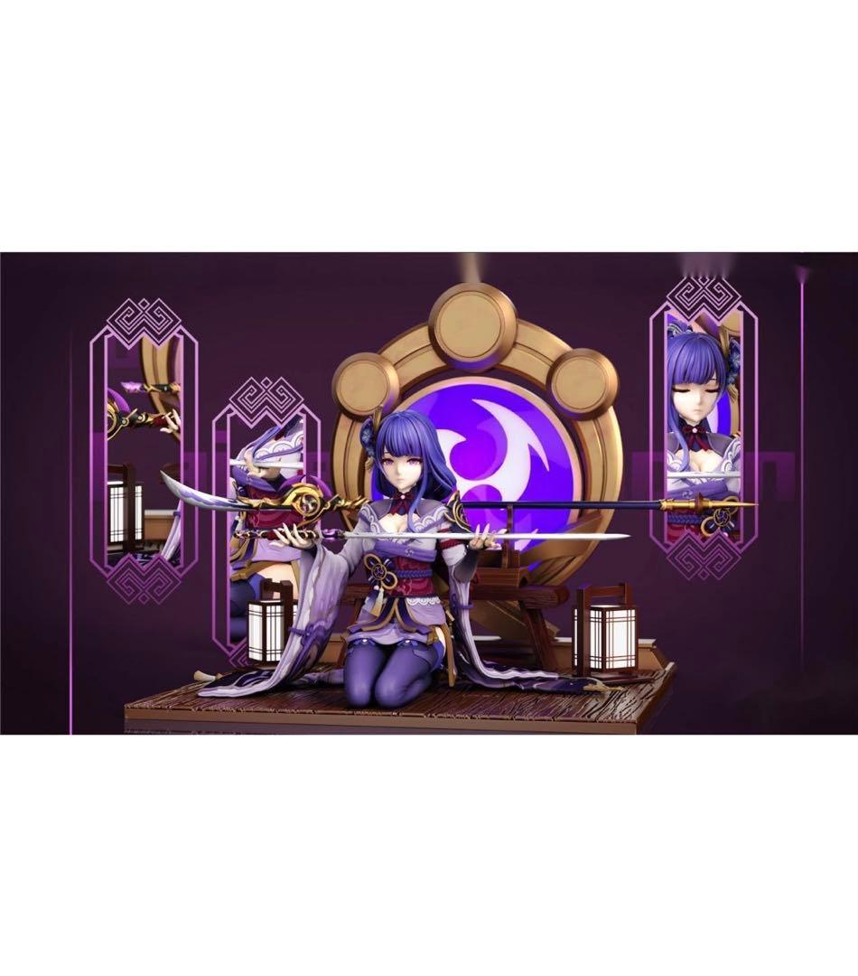 c*檬様 原神 雷電将軍 ガレージキット 塗装済み Amazon.co.jp: 原神 雷電将軍 RO 樹脂フィギュア ガレージキット