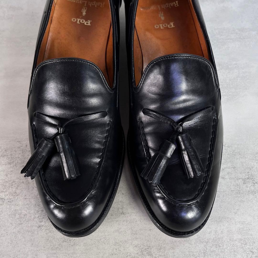 ポロ ラルフローレン タッセル ローファー 革靴 日本製 モカシン