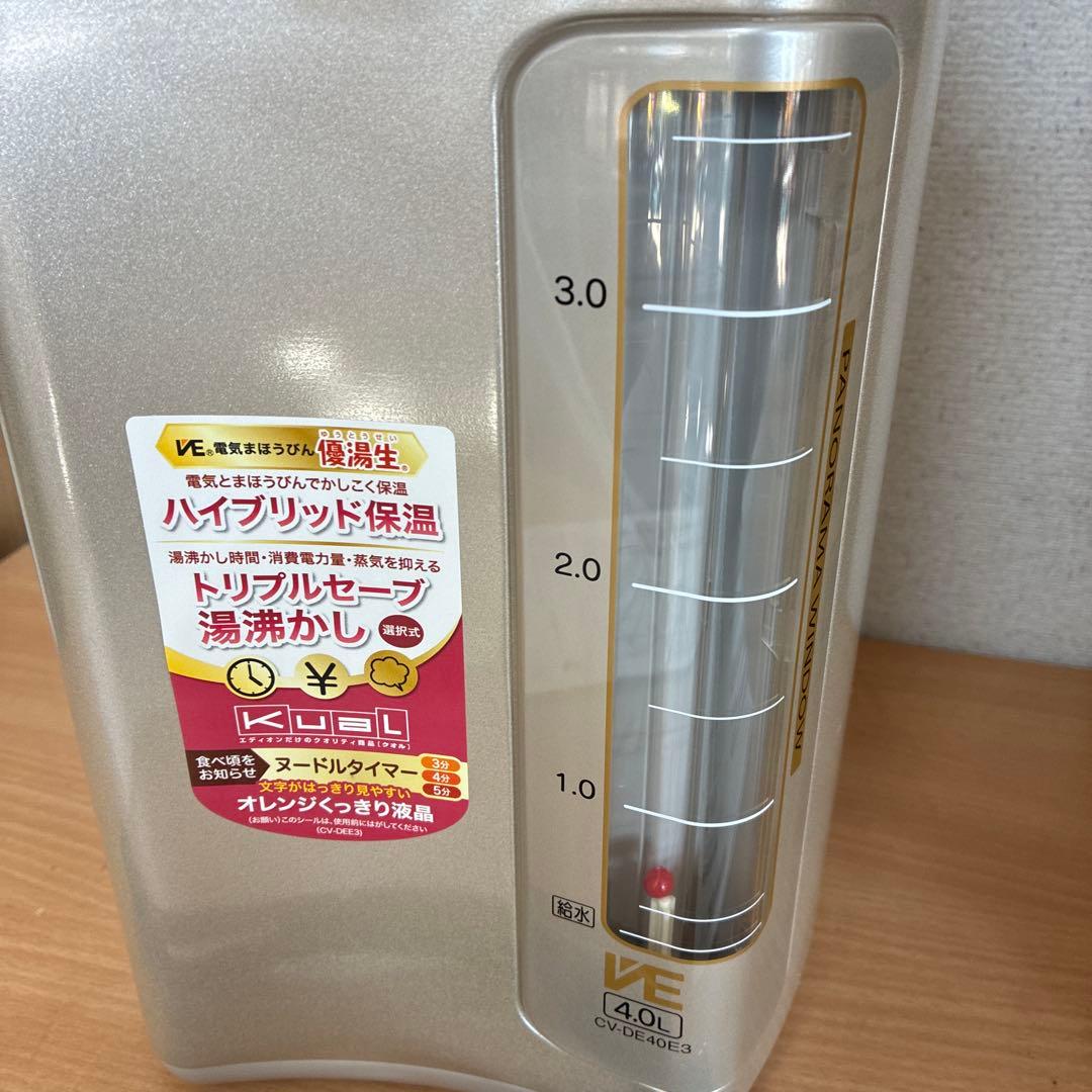 新品未使用　象印 電気ポット CV-DE40E3-NZ 4.0L