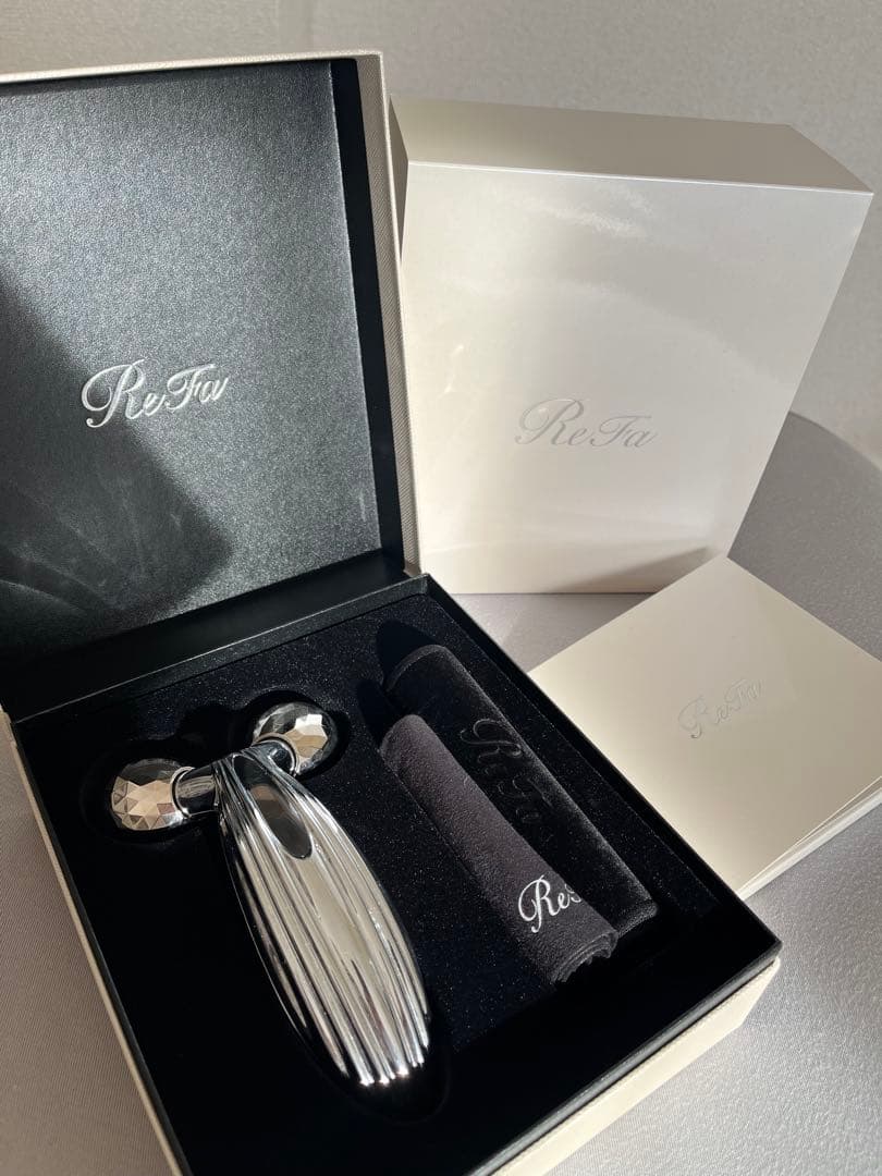 ReFa 美顔ローラー シルバー ギャランティカード付き