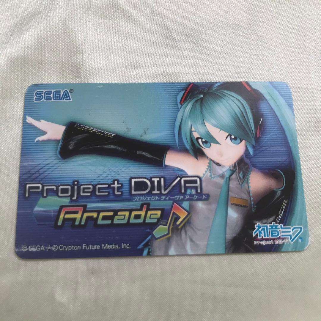 初音ミク Project DIVA Arcade ICカード - メルカリ