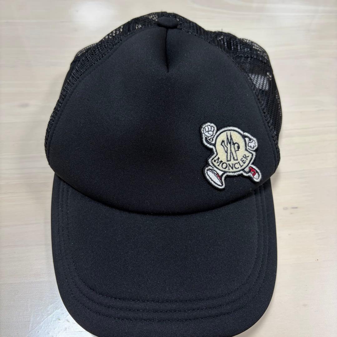MONCLER モンクレール　メッシュ　キャップ　帽子 メッシュキャップ MONCLER(モンクレール) キャップ(メンズ) - ブランド