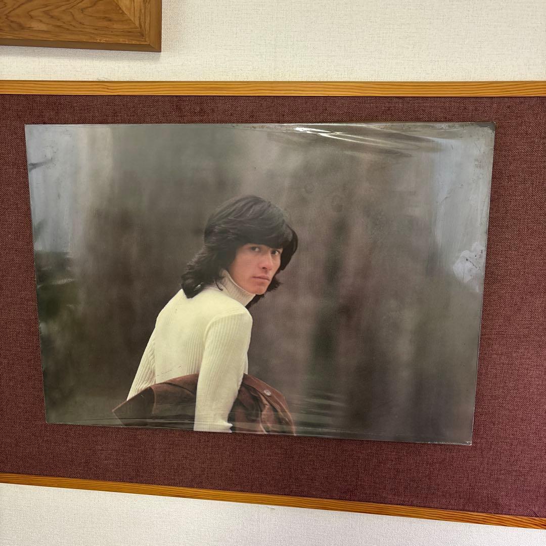 西城秀樹ポスターパネル木製の通販はau PAY マーケット - 輸入雑貨の