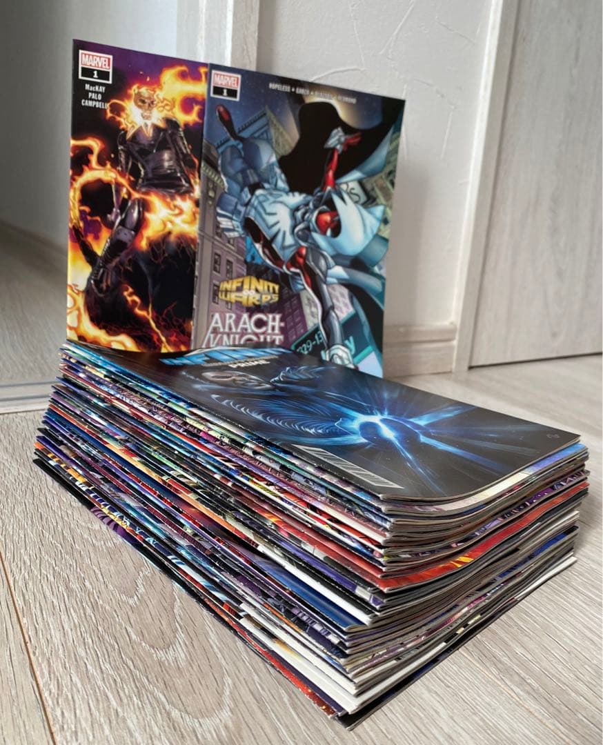 アメコミ スパイダーマン　エックスメン　マーベル　リーフ　 コンプリートセット 2026年最新】スパイダーマン リーフの人気アイテム - メルカリ