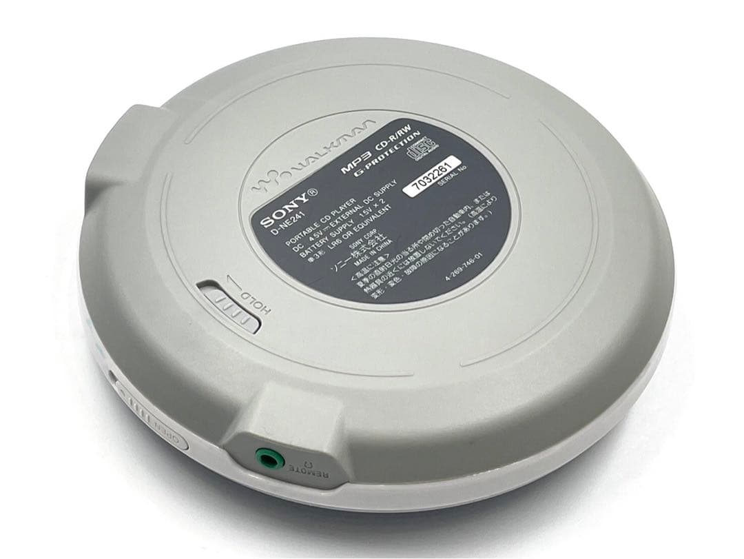 外観美品 SONY D-NE241 WALKMAN ポータブルCDプレーヤー - メルカリ