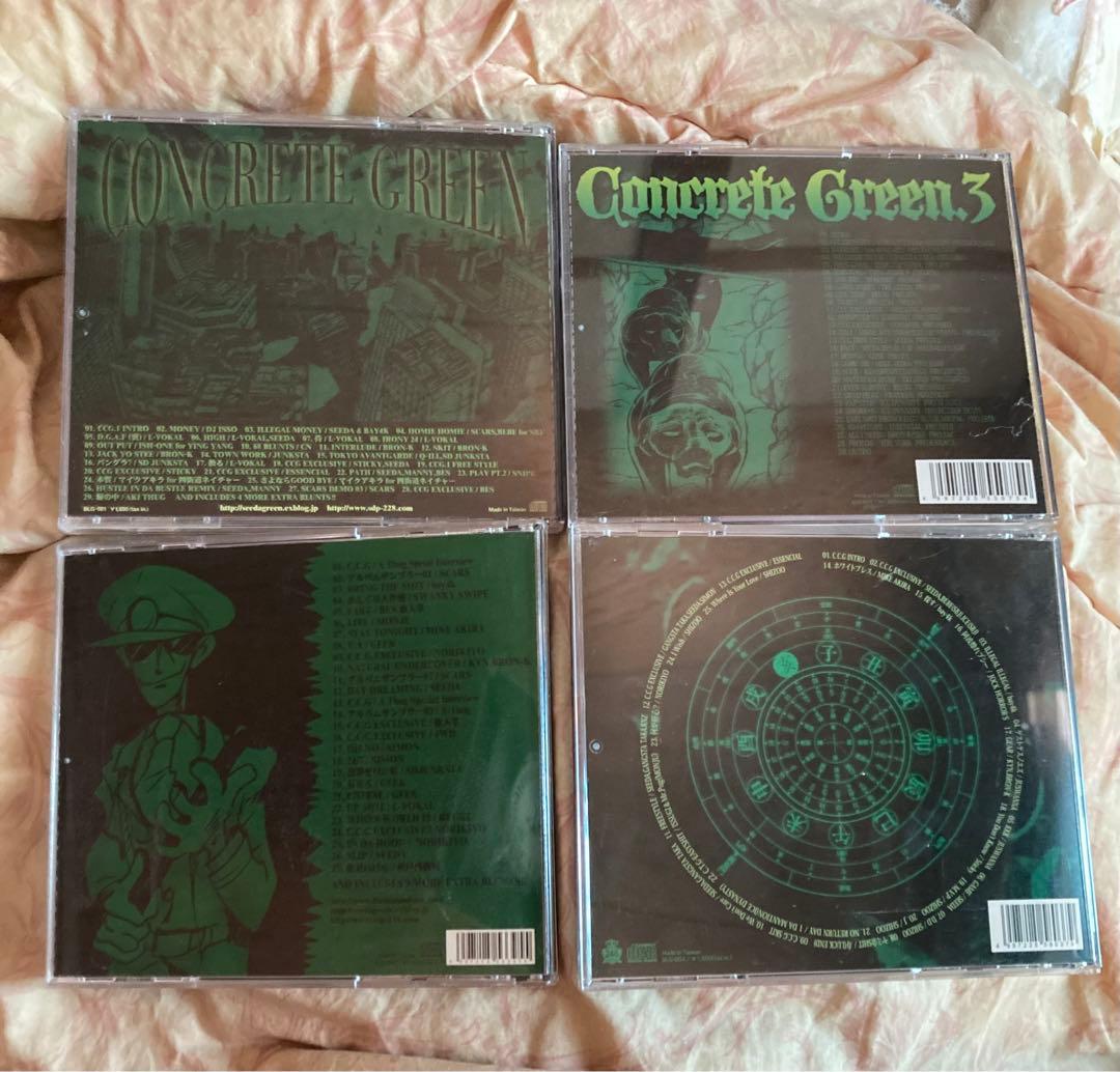 SEEDA AND DJ ISSO concrete green 1〜4 セット - メルカリ