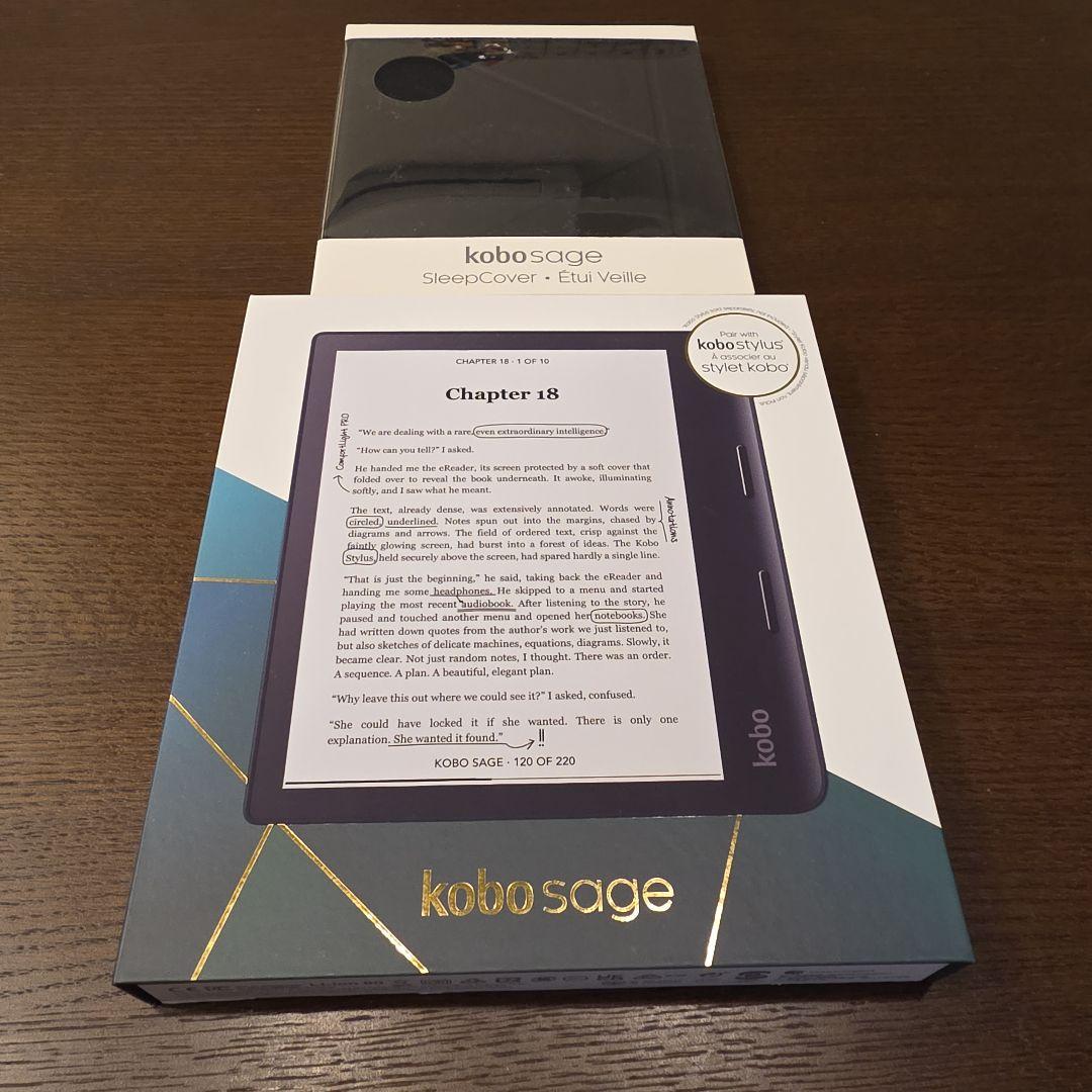 d*9様 Kobo Sage 電子書籍リーダー 本体+スリープカバー 楽天市場】楽天 Kobo Sage 8インチ専用 ケース カバー 高級PUレザー