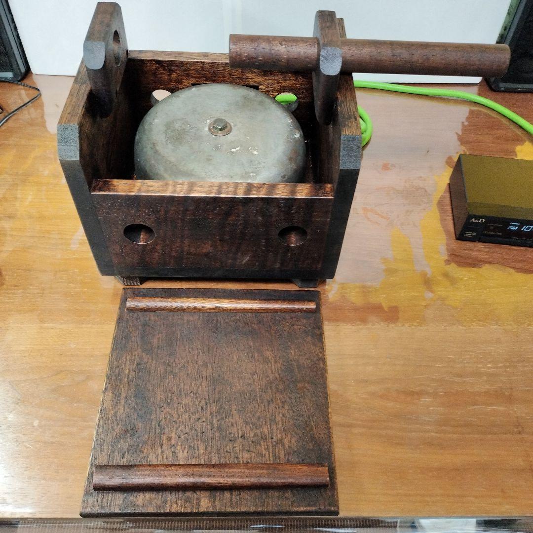 熊撃退☆びっくり箱型100V電鈴大音量警報器防犯ブザー制御用