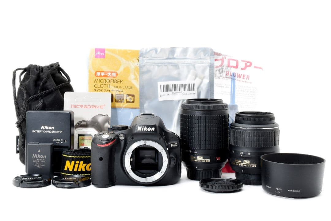 ショット数少✨美品✨Nikon D5100✨バリアングル✨手ブレ補正
