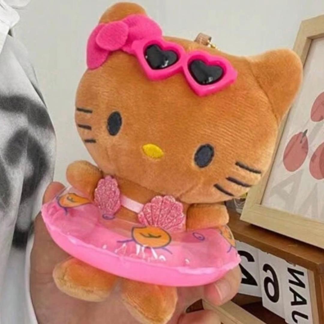 HawaiiキティY2K 日焼けキティ サマーキティ キーホルダー - メルカリ