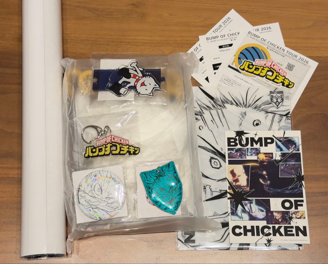 T*り様 BUMP OF CHICKEN I Sphery 封入特典15点即決 BUMP OF CHICKEN TOUR 2024 Sphery Rendezvous at TOKYO DOME | BUMP