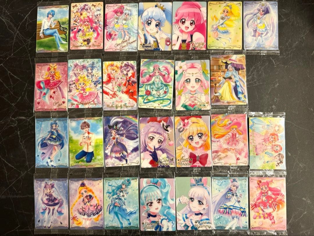 プリキュア カード ウエハース 11 全27種 コンプリート　コンプ プリキュアカードウエハース11全27種コンプセット ⭐︎カード収納