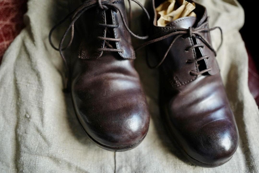 靴 ARCHIVIO J.M.Ribot Cordovan Derby shoes