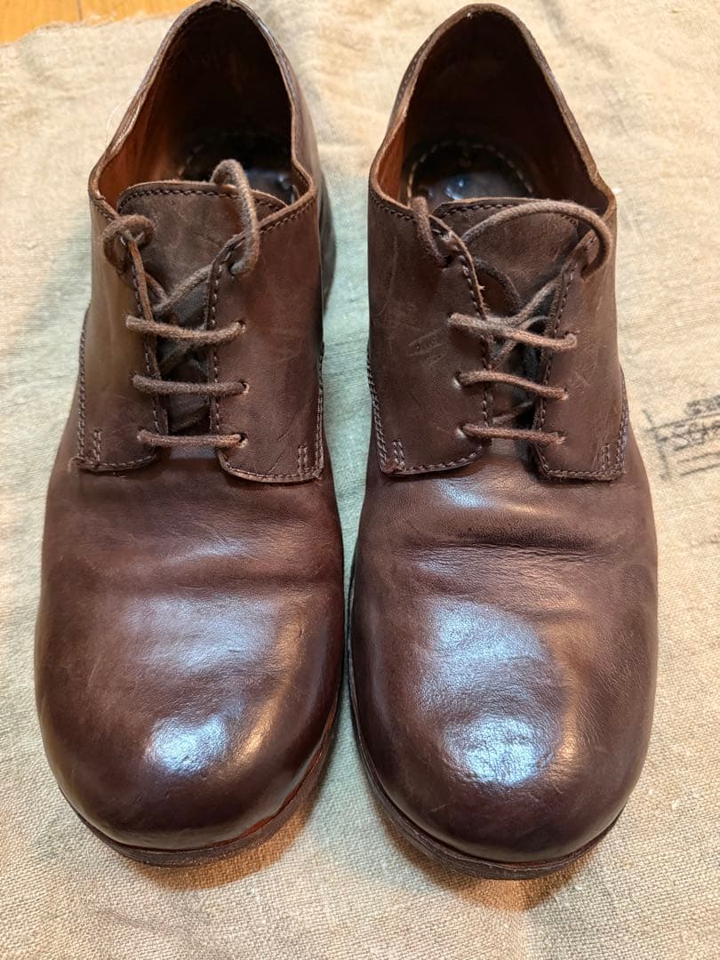 靴 ARCHIVIO J.M.Ribot Cordovan Derby shoes