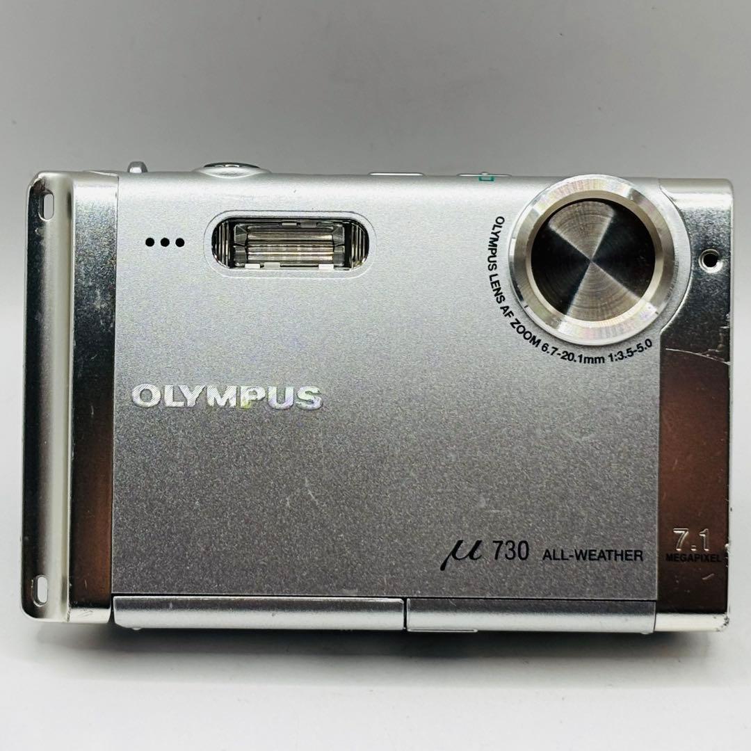 ※美品※ 動作確認済み　OLYMPUS μ730 デジタルカメラ Yahoo!オークション -「μ730」の落札相場・落札価格