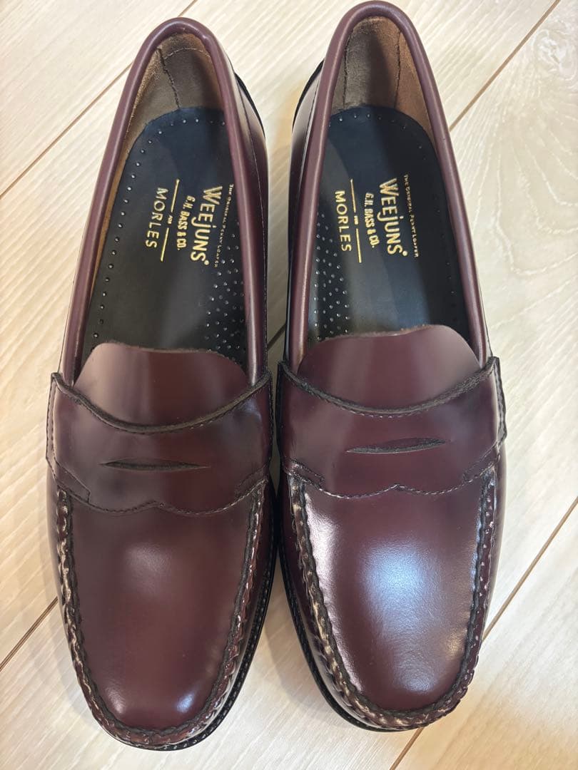 G.H.BASS morles 24.5cm ローファー　未使用品！