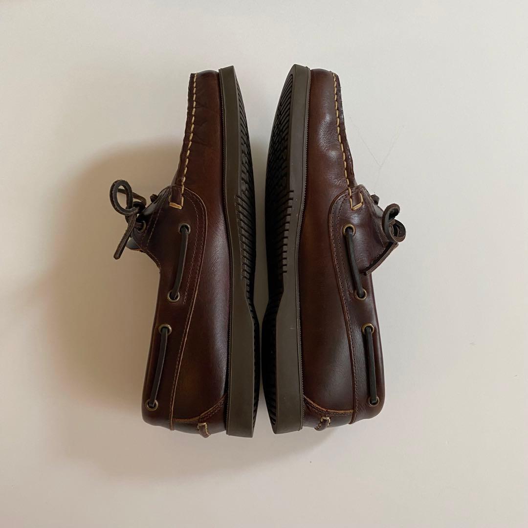 美品 paraboot birth マロン 6H デッキシューズ バース - メルカリ