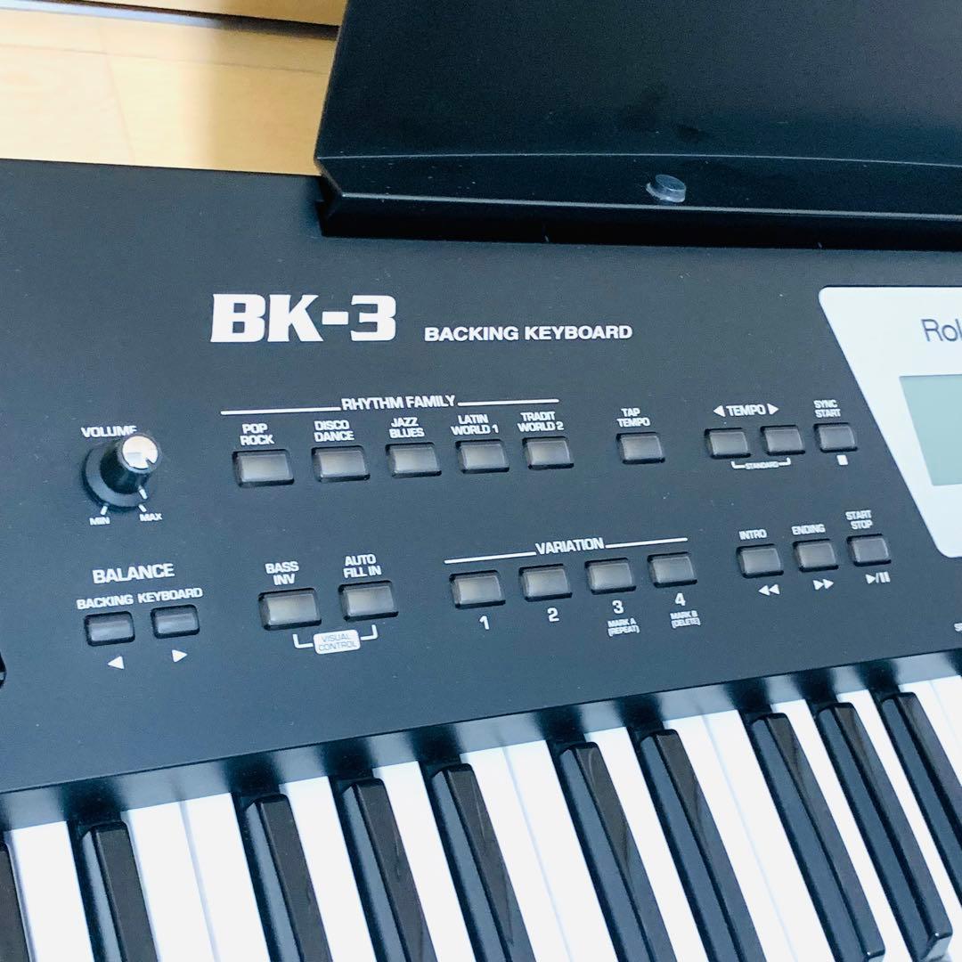 未使用級】Roland ローランド シンセサイザー BK-3 動作品