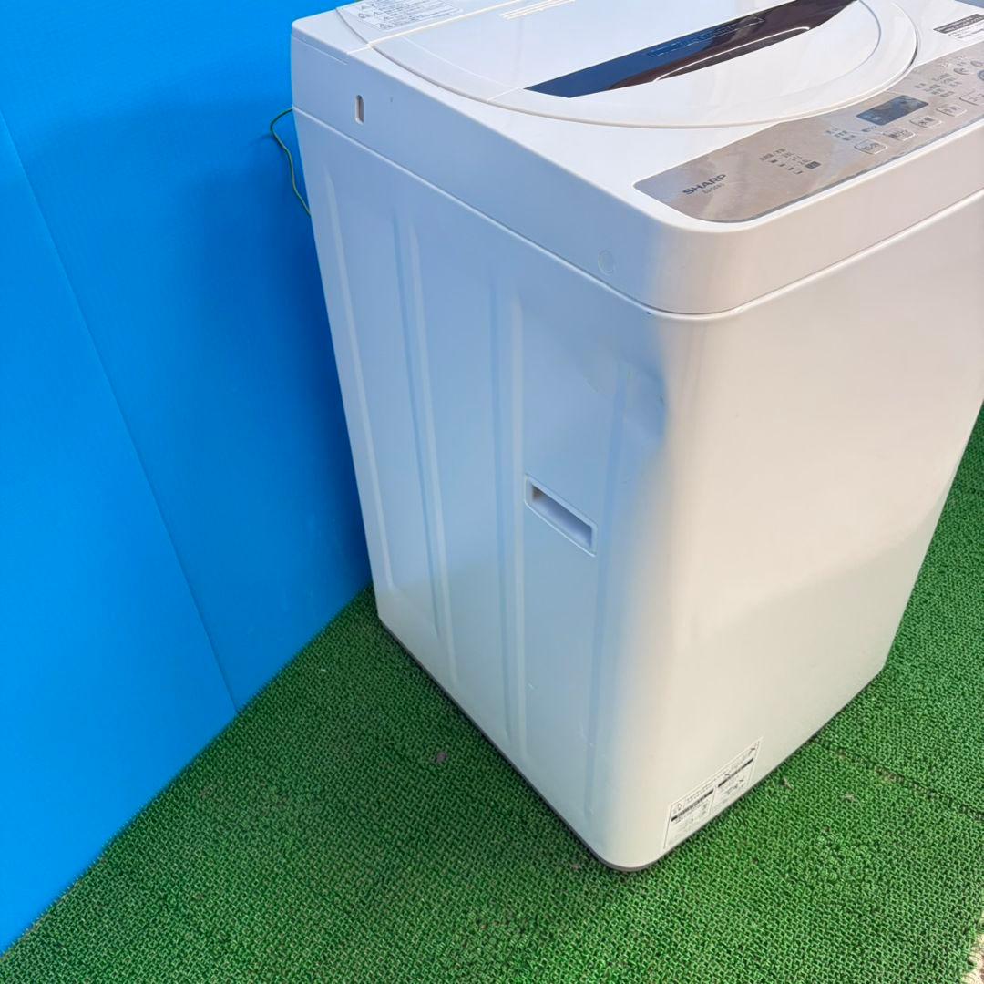 743 SHARP 単身者向け 洗濯機 穴無し槽 6キロ 関東配送設置無料