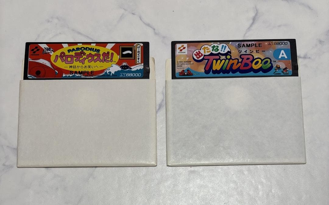 X68000】出たな!!ツインビー＋非売品デモディスク【コナミ】 - メルカリ