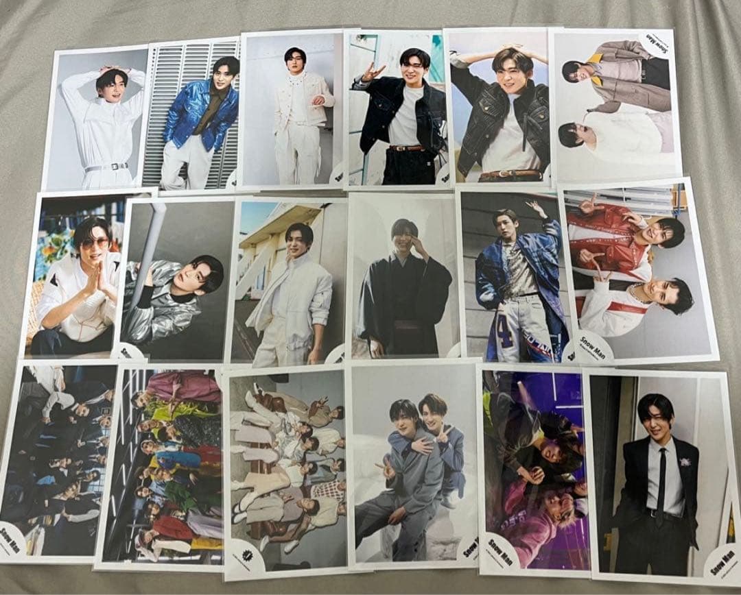 Snow Man 目黒蓮 公式写真18枚まとめ売り - メルカリ