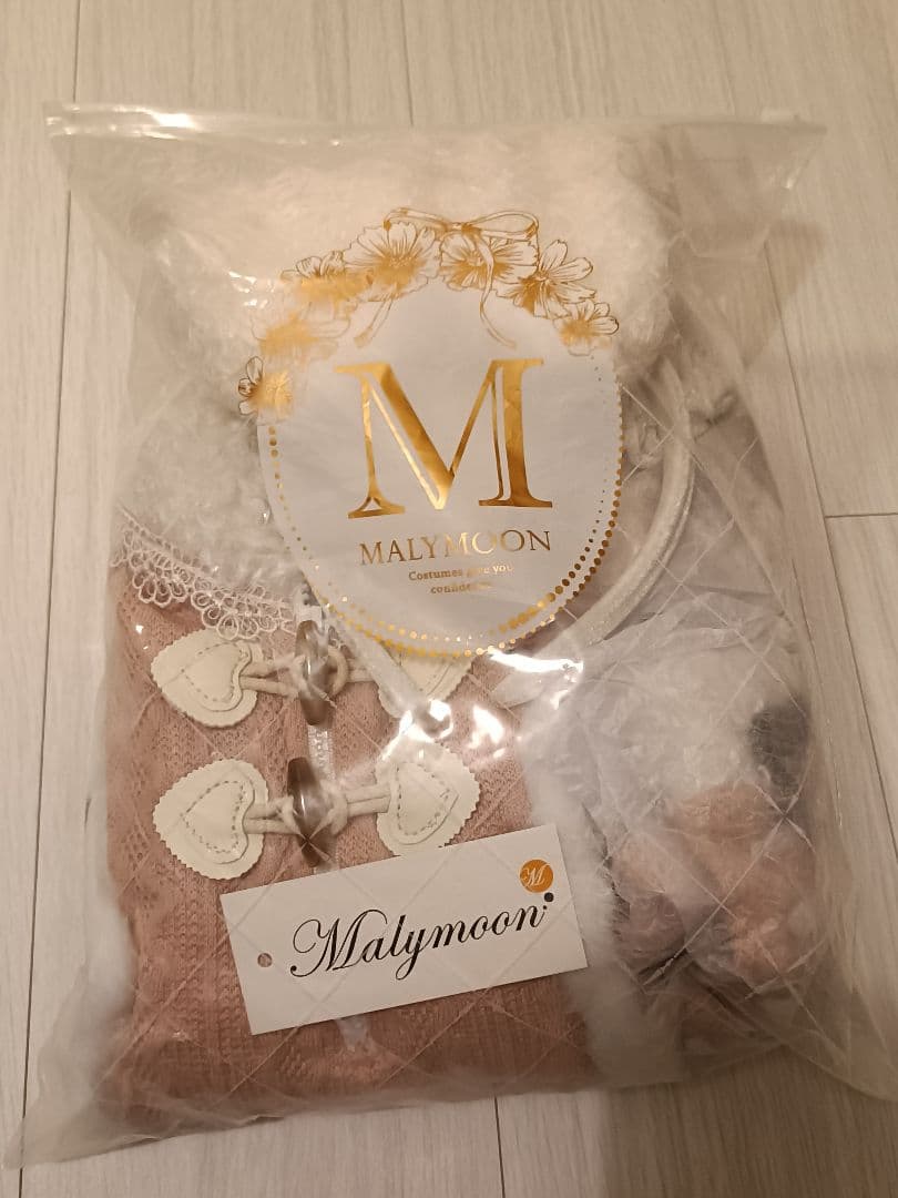 土日値下げ！メルトニットバニー ピンク《コスプレ8点セット》【Malymoon】