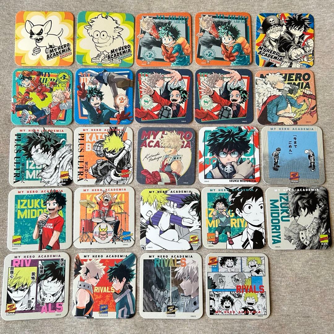 ヒロアカ rivals アートコースター 24枚セット - メルカリ