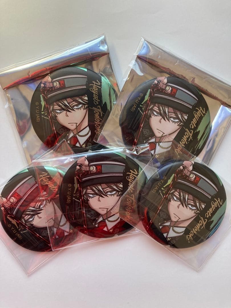 桃源暗鬼 マンガ展 原作 メタリック 缶バッジ 等々力颯 セット - メルカリ