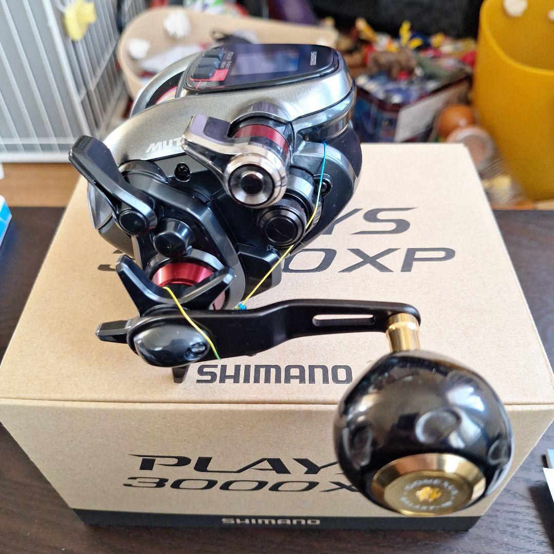 SHIMANO PLAYS 3000XP 電動リール - メルカリ