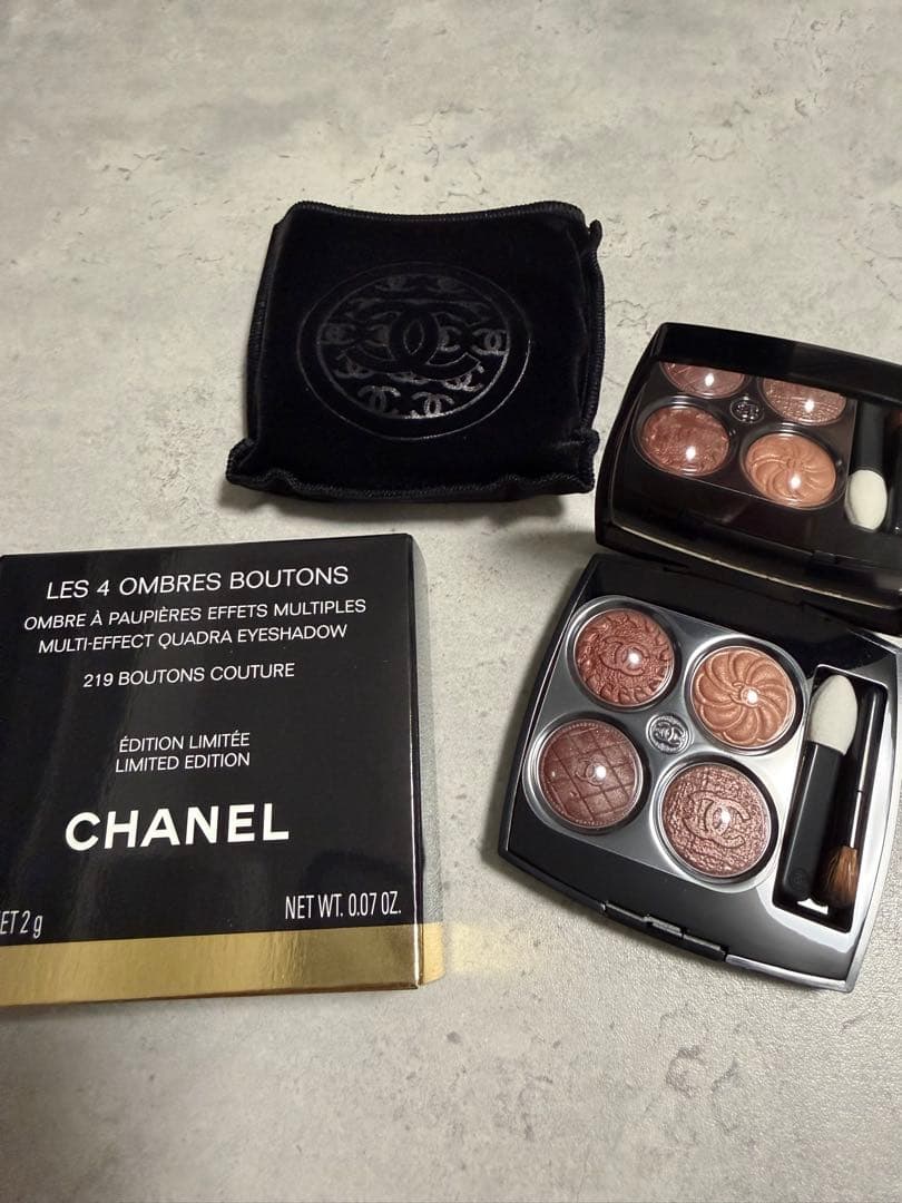 CHANEL 219ブトンクチュール アイシャドウパレット - メルカリ