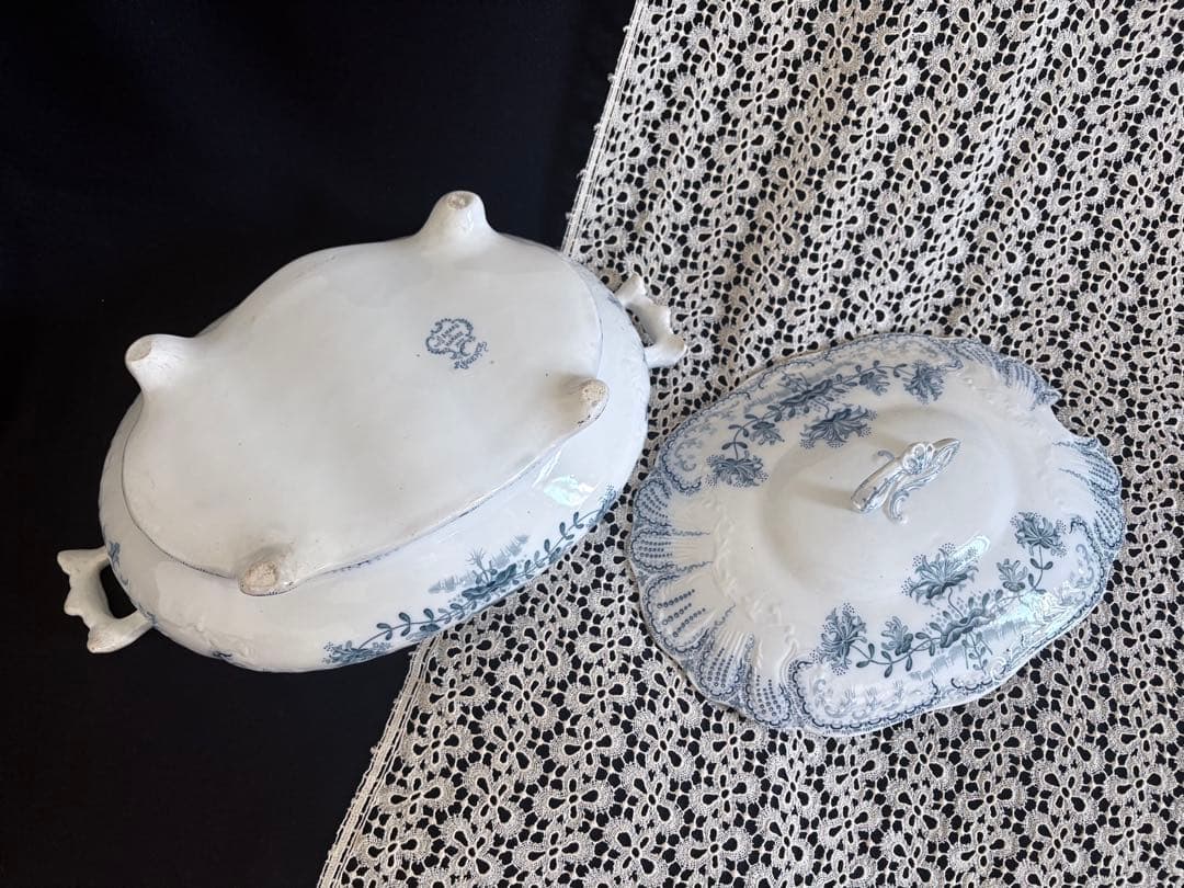 美品 サンタマン窯 レジャンス REGENCE レギュミエ スーピエール