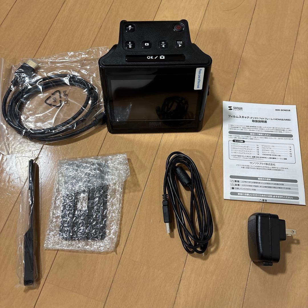 t*】様 フィルムスキャナ　400-SCN058 サンワダイレクト本店 サンワサプライ【オフィス・PC周辺通販】