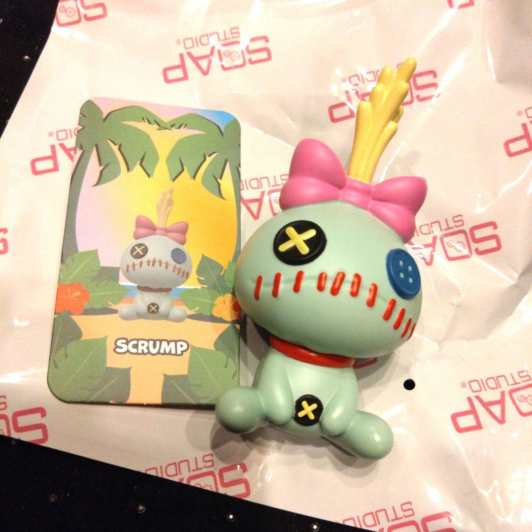 DISNEY スティッチ plaza ソープスタジオ フィギュア スクランプ