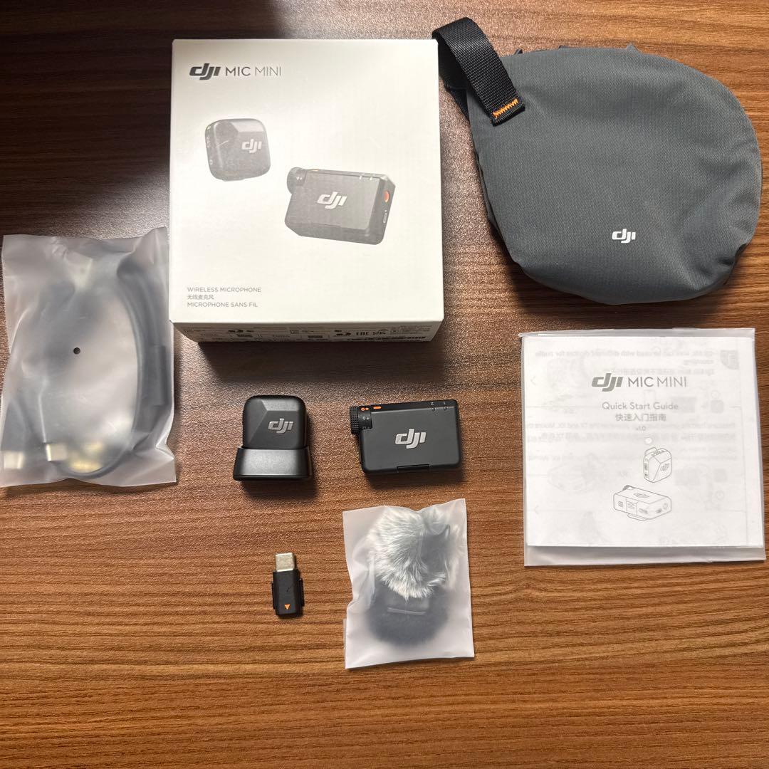 こ*プ様 DJI Mic miniトランスミッター レシーバー - メルカリ