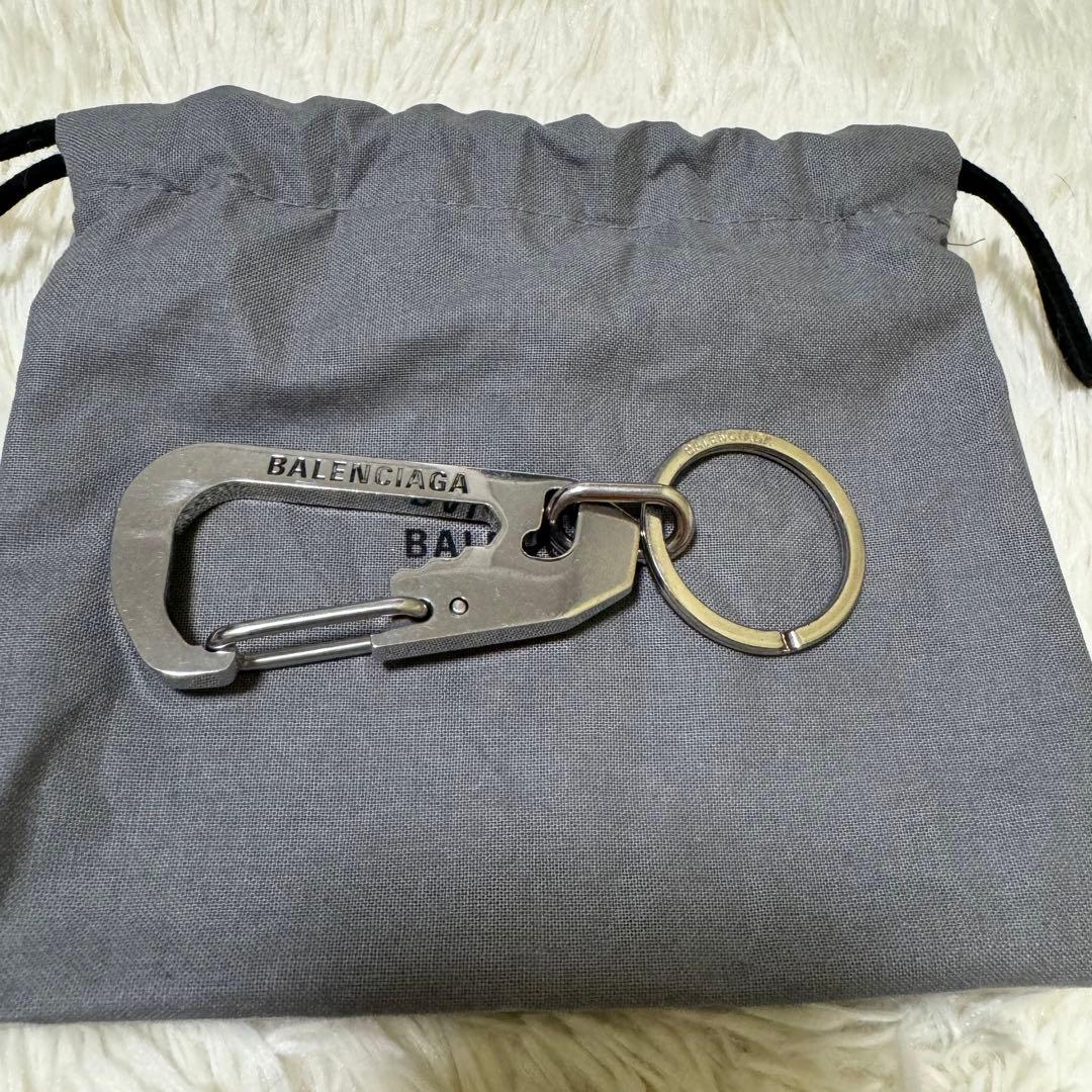 バレンシアガ SPACE KEYRING スペースキーリングカラビナ メンズ