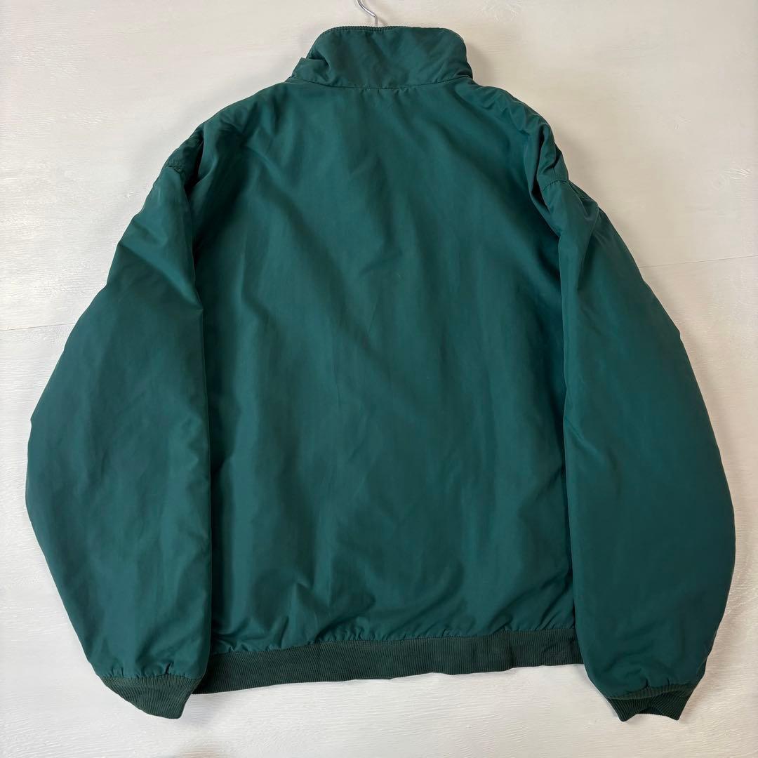 USA製　L.L.Bean　ウォームアップジャケット　Lサイズ　グリーン　古着