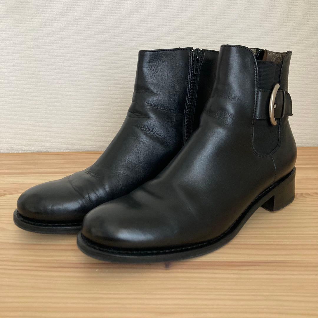 【美品】パラブーツ サイドゴアブーツ ブラック23 楽天市場】パラブーツ サイドゴアブーツ メンズ シャンフォート GALAXY