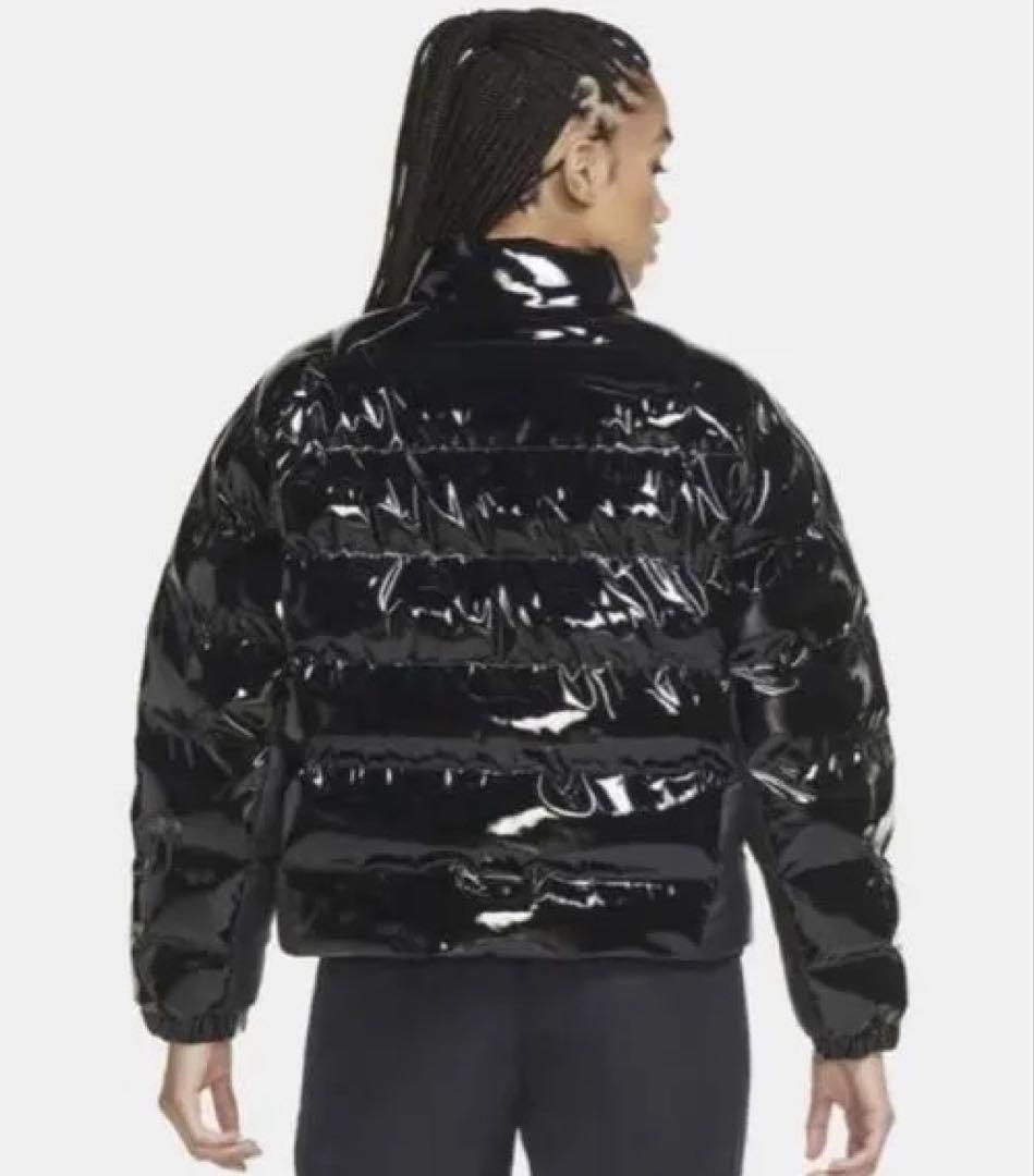 希少NIKE エナメルダウンジャケット Sサ イズ 光沢pxrge 着用 未使用