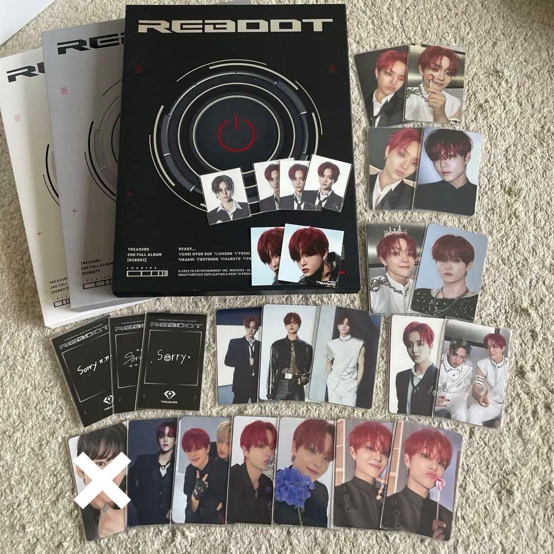treasure reboot アルバム ジフン フルセット トレカ アルバム - メルカリ
