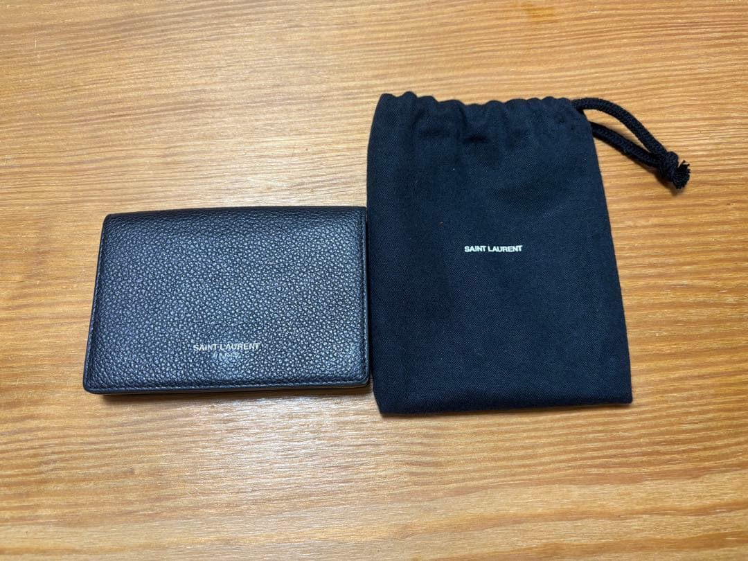 Saint Laurent サンローラン ビジネス カードケース 名刺入れ サンローラン SAINT LAURENT カードケース 名刺入れ 469338BTY7N-1000