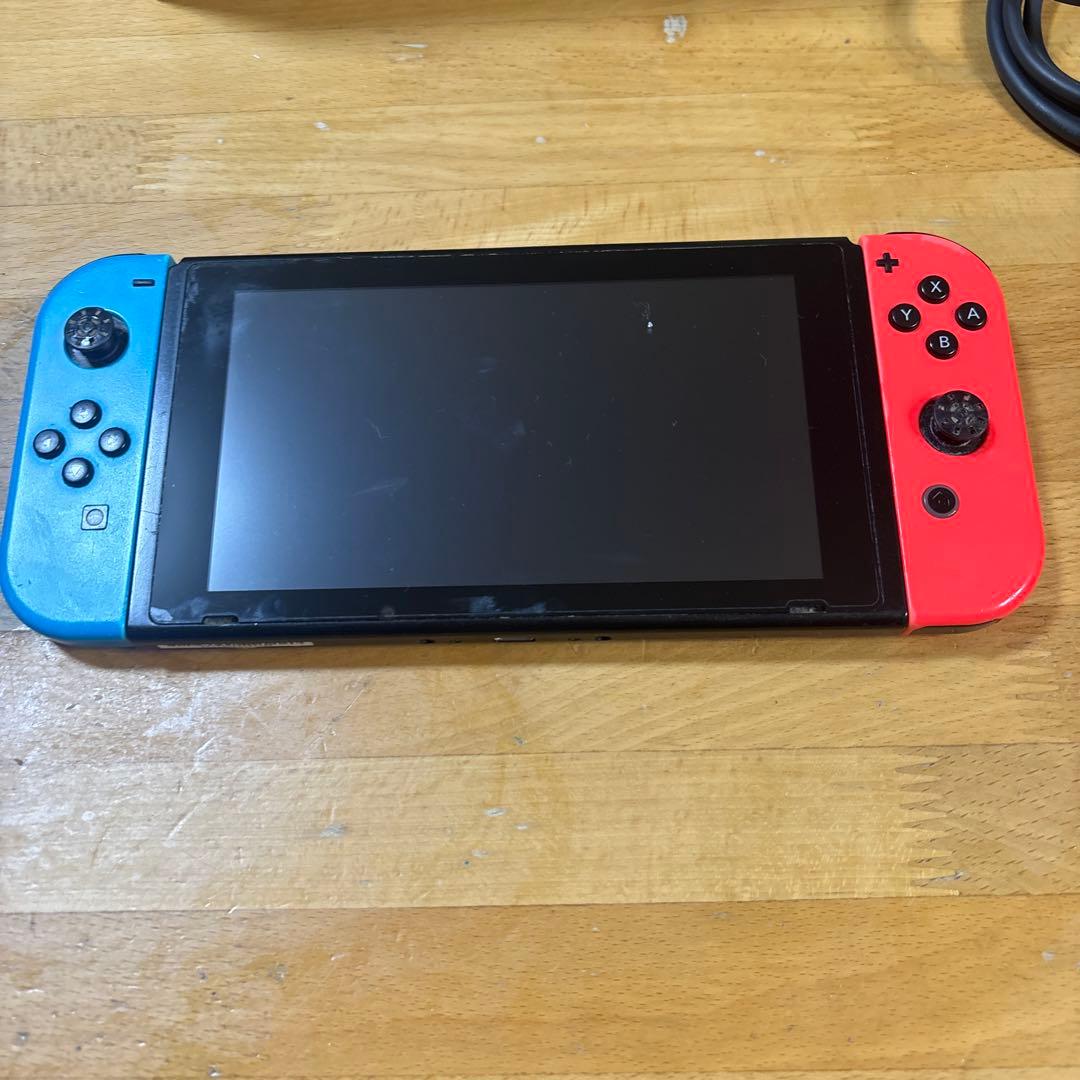 Nintendo Switch 本体 ジャンク青/赤 Joy-Con - メルカリ