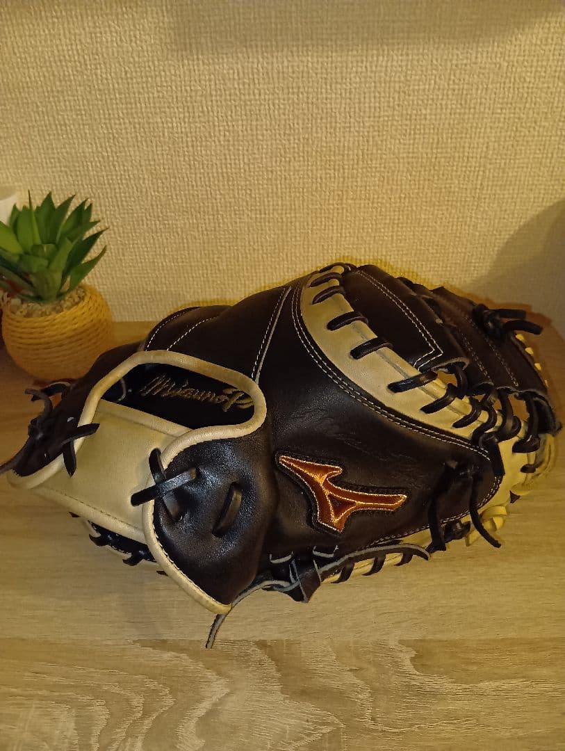 ミズノプロ　軟式　キャッチャーミット　右投　會澤　オーダー 野球 ミズノ 軟式 キャッチャーミット ミズノプロ オーダーグラブ MR型